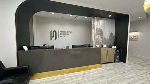 Office at Periodontal Surgical Arts.