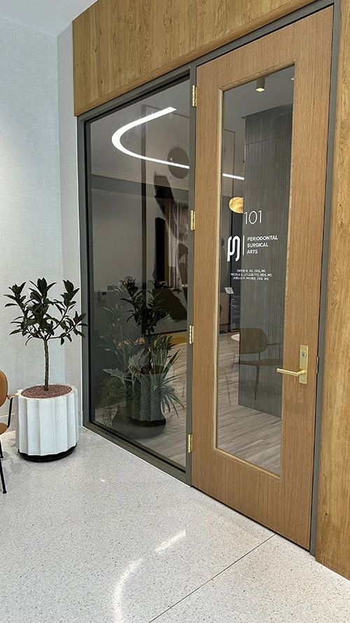 Office at Periodontal Surgical Arts.